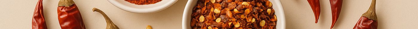 Red Chili Powder vs Crushed Red Chili: Heat, Flavor & Uses — Flavoric blog banner