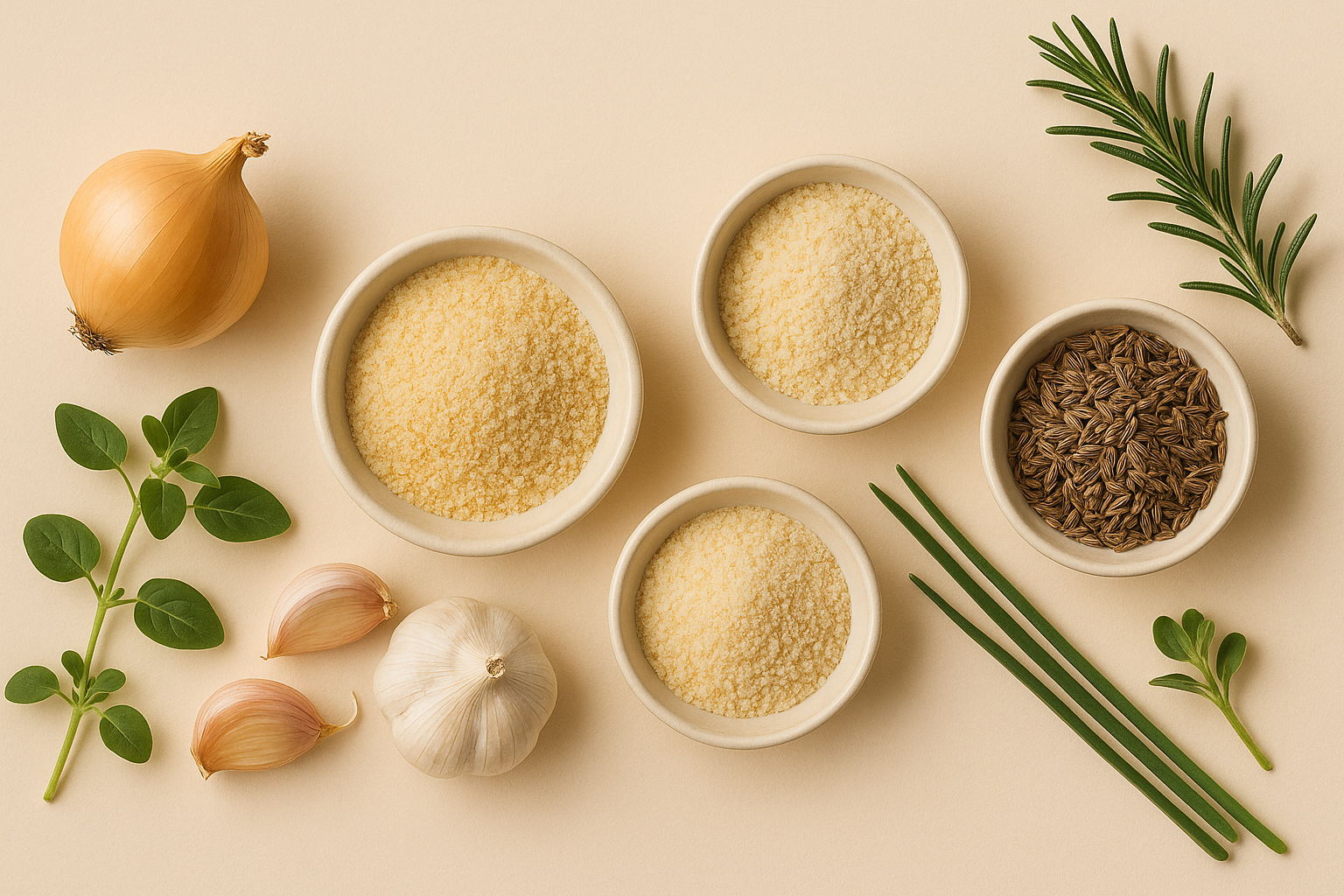 Onion Powder vs Garlic Granules: Substitution Guide & Ratios — Flavoric blog banner
