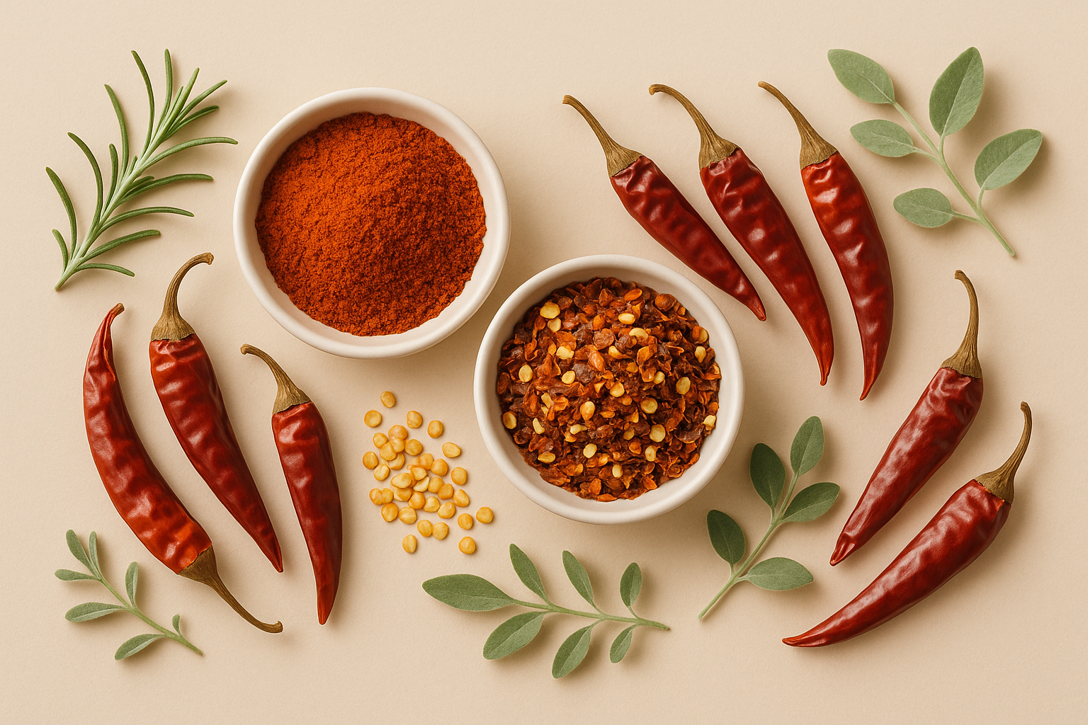 Red Chili Powder vs Crushed Red Chili: Heat, Flavor & Uses — Flavoric blog banner