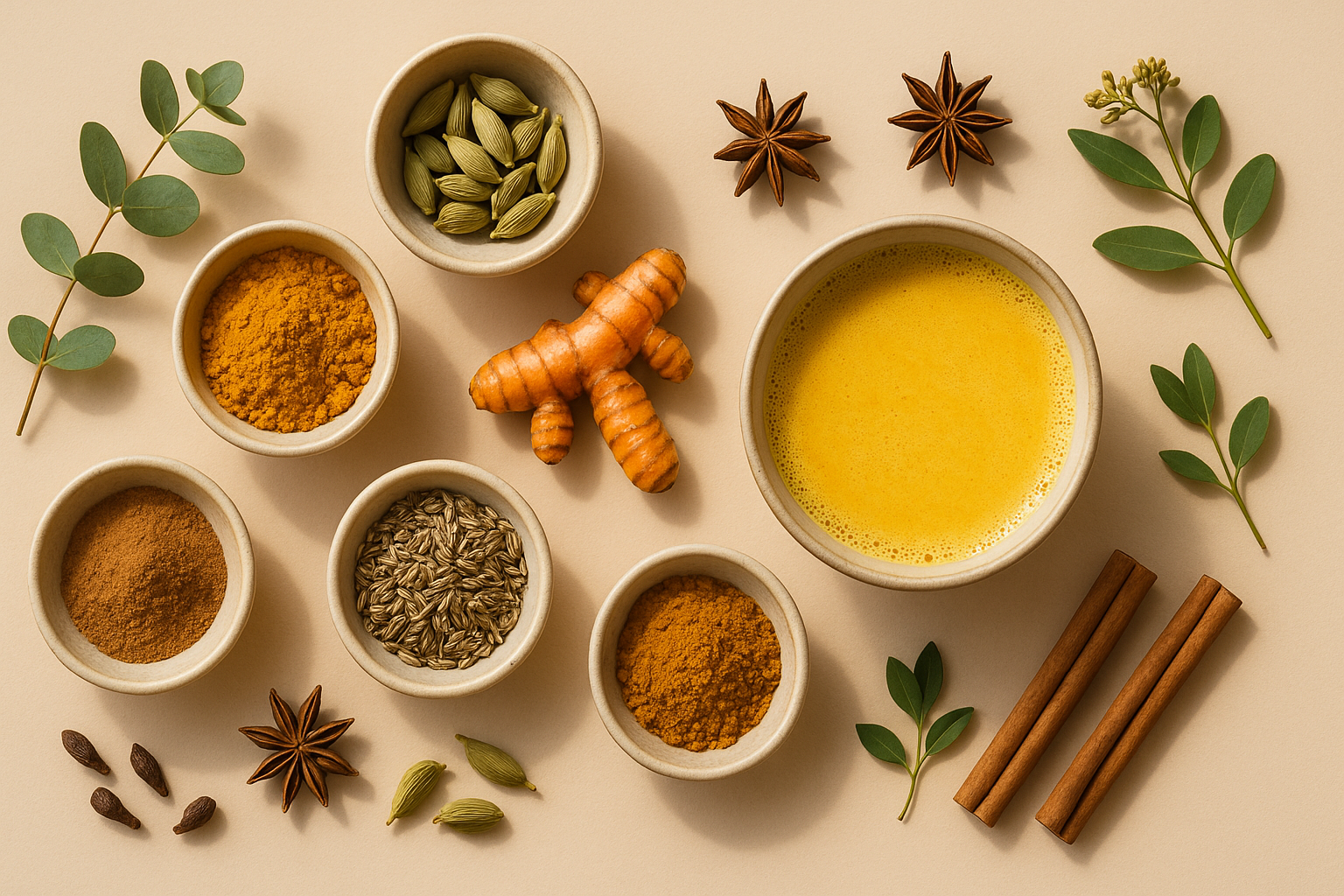 How to Make Golden Milk (Turmeric Latte) at Home — Flavoric blog banner