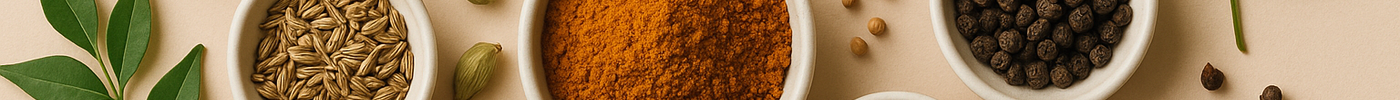 How to Make Homemade Curry Powder: Recipe & Ratios — Flavoric blog banner